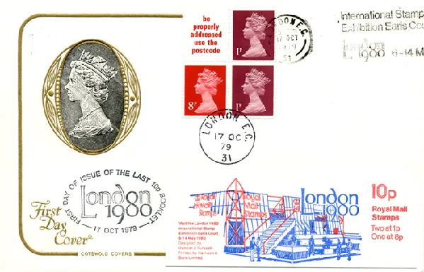 Vending: New Design: 10p 'London 1980' Vending: New Design: 10p 'London 1980'