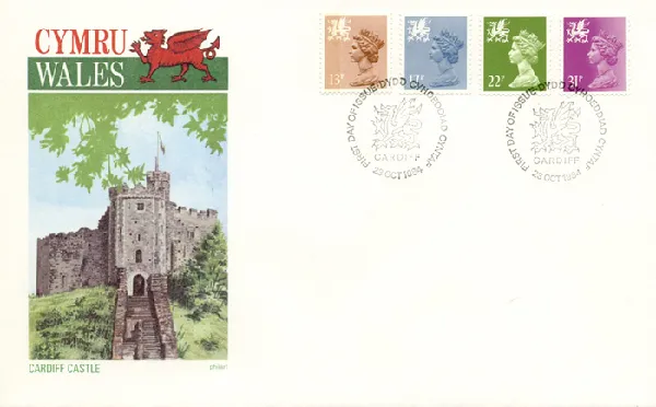 Wales 13p, 17p, 22p, 31p Wales 13p, 17p, 22p, 31p