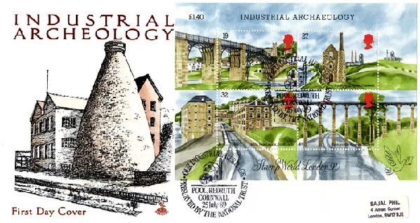 Industrial Archaeology: Miniature Sheet Industrial Archaeology: Miniature Sheet