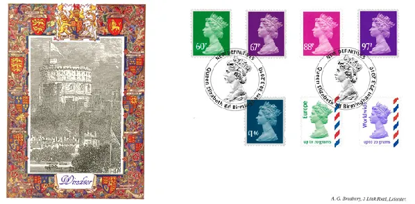 Machins (EP): 60p, 67p, 88p, 97p, £1.46, E, W Machins (EP): 60p, 67p, 88p, 97p, £1.46, E, W